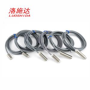 China IP67 M12 24VDC Cylindrical Inductive Proximity Sensor Metal Tube PNP NO Output With 2M Cable on sale