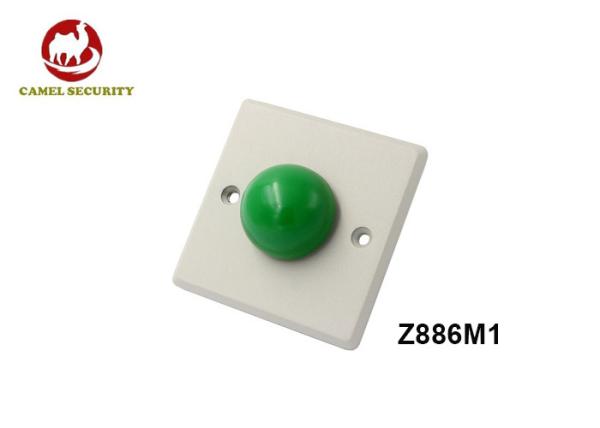 Cheap Square Size Mushroom Push To Exit Button With Cables SPDT NONC Double Features for sale
