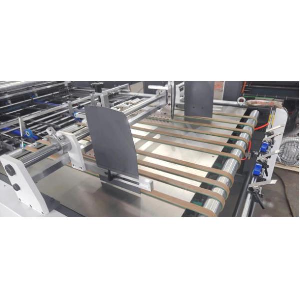 SINO JIGUO TC-1100Q Automatic Window Patching Machine With Corner Cutting & Creasing Machine V Cutting Max. Working Speed 15000s/h, Flat Max Working