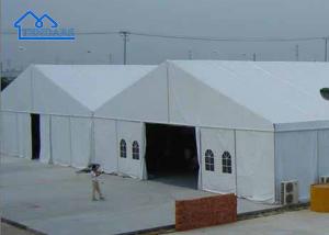 China UV Resistant Large White Marquee Tents With Custom Logo Printing on sale