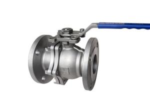 China JIS 20K 2PC Cast Steel Ball Valve ISO5211 Direct Mounting Pad For Motor on sale