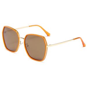 Best Large Metal Frame Sunglasses Unisex Polycarbonate Lens 23g OEM wholesale
