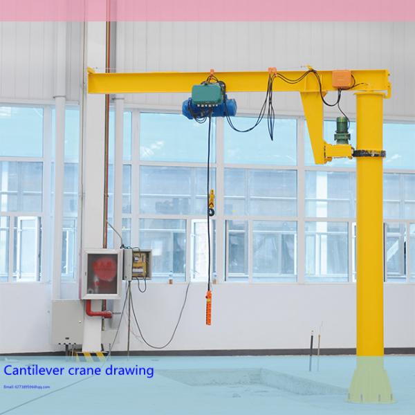 BBZ type 1t explosion-proof cantilever crane, lifting material cantilever crane, rotary crane, explosion-proof crane
