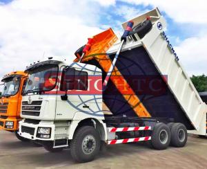 Best 6x4 Utility Dump Truck 20 - 25 Tons Loading 3 Axle MAN F2000 F3000 Cabin wholesale