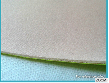 Laminated Single Face Chloroprene CR Rubber Sheet For Sports