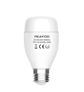 RGBW Wifi Smart LED Light Bulb , Wifi Color Changing Light Bulb With Alexa