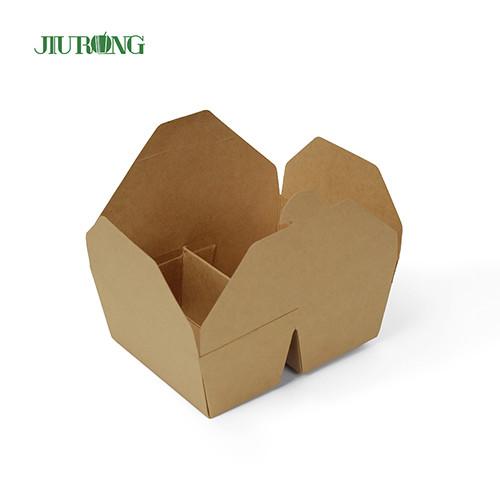 Cheap Takeaway Packaging Biodegradable Paper Container 1480ml For Charcuterie for sale