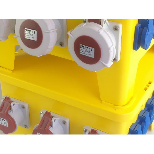 24 Poles Generator Power Distribution , Movable Portable Distribution Board