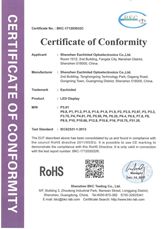 SMD Ecran Led Panel Video Wall P2.59 108x81 Resolution Live Video Production