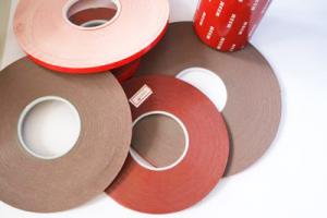 Best Double Sided Foam Tape Gray carrier material color 120 degree temperature resistant wholesale
