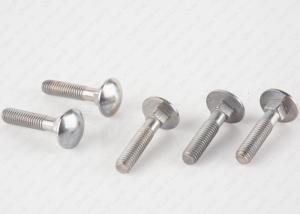 China 304  Stainless Steel Carriage Bolts Bolts Coarse Round Head Square Neck on sale