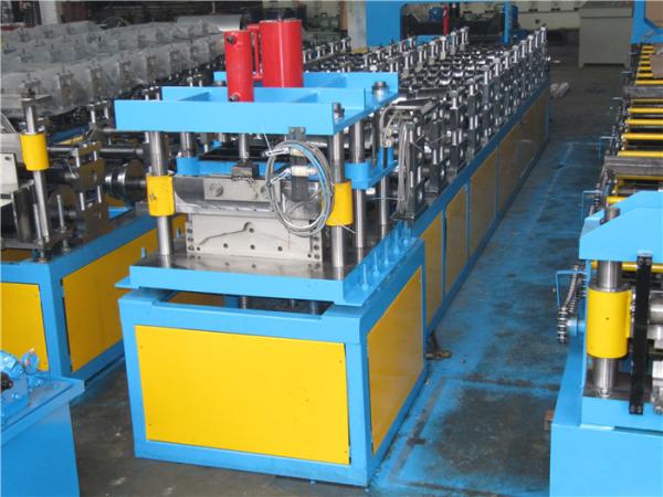 Cheap No Press Step Type Ridge Cap Roll Forming Machine Guide Pillar Structure With Auto Stacker for sale