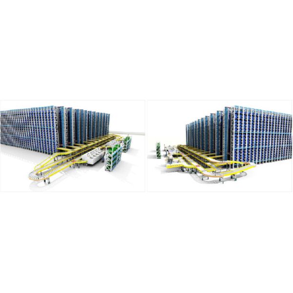 MiniLoad Stacker Crane ASRS Material Box Stacker Crane‌ Automatic Storage and Retrieval System