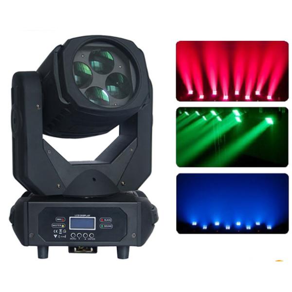 High Bright LED Sharpy Beam Moving Head Light 4x25w , Flower Dmx Disco Effect Light