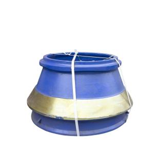 High Manganese HP300 Bowl Liner Cone Crusher Wear Parts for Quarry Crushing Machine