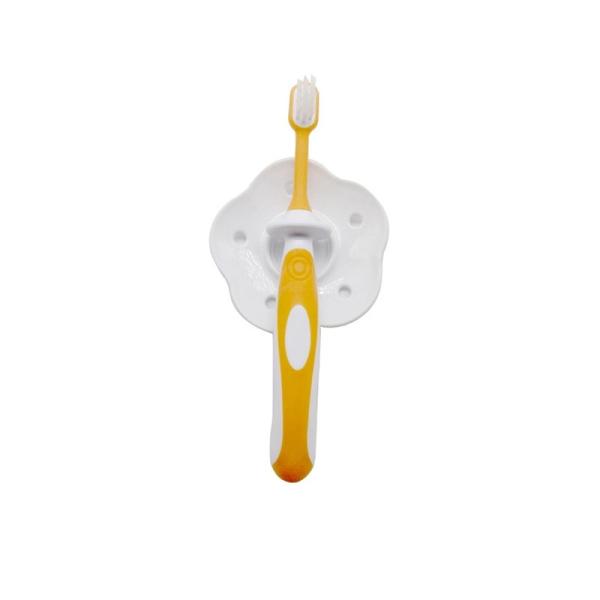 Cheap Clear Food Grade Silicone Baby Brush Colorful With Small Head / Soft Bristles for sale