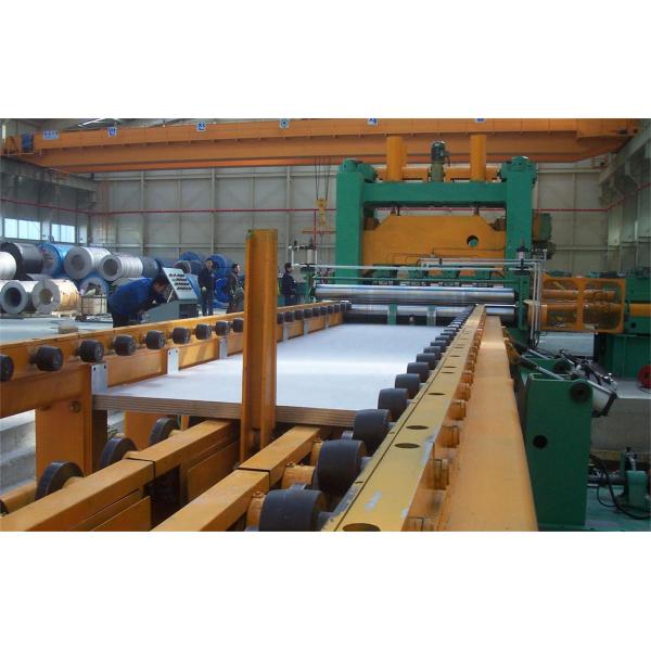 Steel Coil Uncoiling Leveling Shearing Stacking Line with 380V Pump Core Components