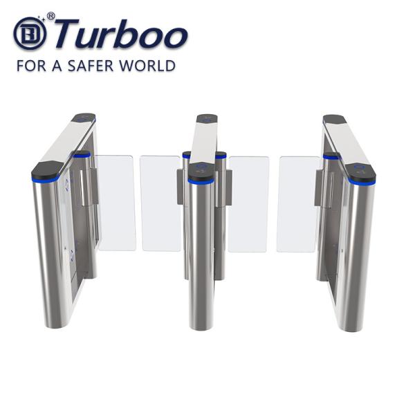 Cheap Automatic Access Control Pedestrian Turnstile , Security Swing Gate 100-240V for sale