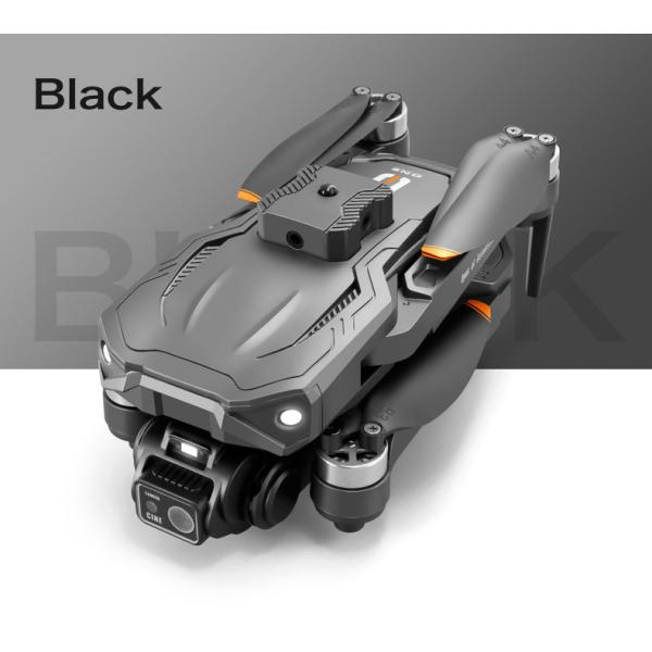 15 Minutes Maximum Flight Time Orange Quadcopter with Brushless Optical Technology and Adjustable Obstacle Avoidance