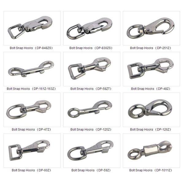 Panic Snap Quick Release Round Swivel Eye Snap Hook Malleable Steel Panic Hook
