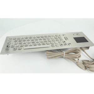 Best Industrial IP65 Stainless Steel Keyboard With Touchpad Panel Mounting wholesale