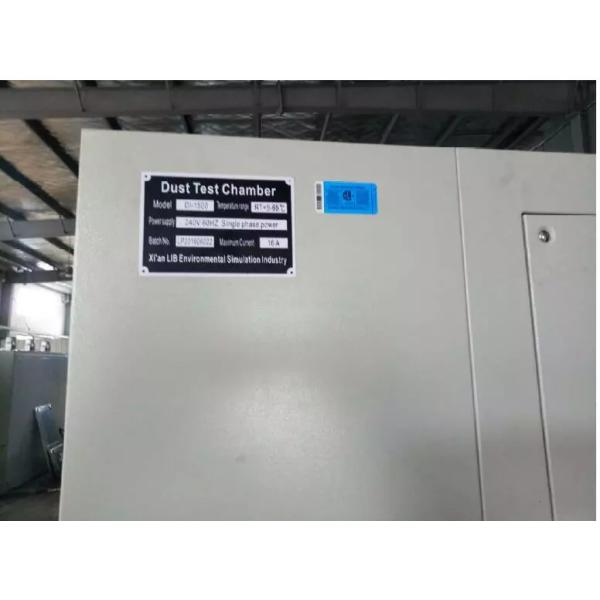 IEC 60529 IP5X6X Dust Test Chamber for 85 °C/85 % RH Environmental Testing Machine