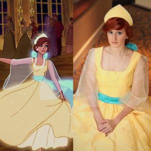 Best Princess Dress Wholesale Satin Glass Yarn Custom Made Anastasia Princess Party Dress wholesale