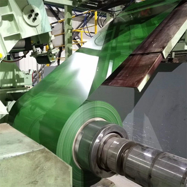 Custom Color Style Cold Rolled Plain Coated Coil For Construction 1500mm