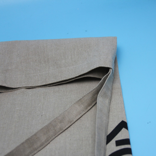 Plain Custom Jute Shopping Tote Bag Printed Logo Lightweight For Women