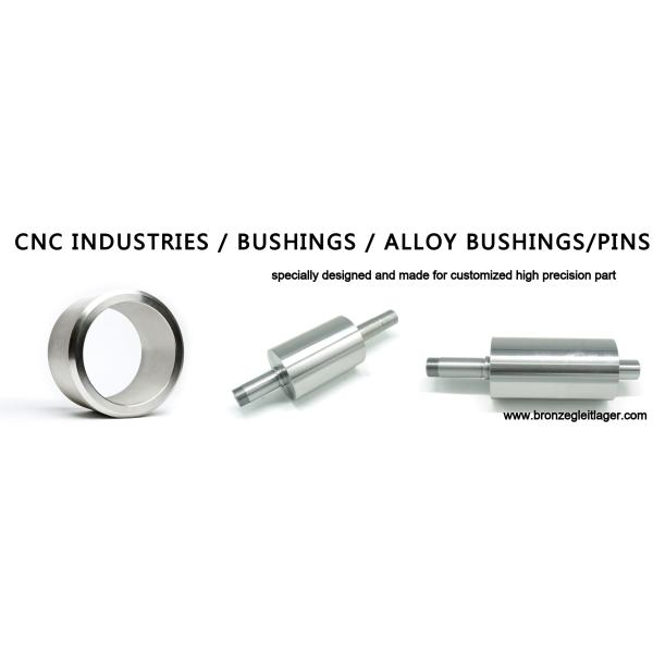 Gear Shaft Bushing CNC Stainless Steel High Precision Tolerance Parts Custom Size 42CrMo