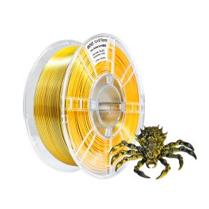 China PLA+ 3D Printer Filament, Black Gold 1.75mm Dual Color 3D Filament 1KG on sale