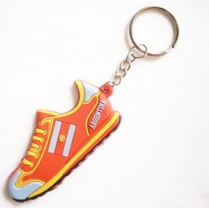 China custom shoes Key chain silicone rubber keychain on sale