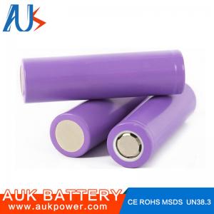 China 5C Li Ion Battery Cells 2500mAh 18650 Lithium Battery 3.7v For Power Tools on sale
