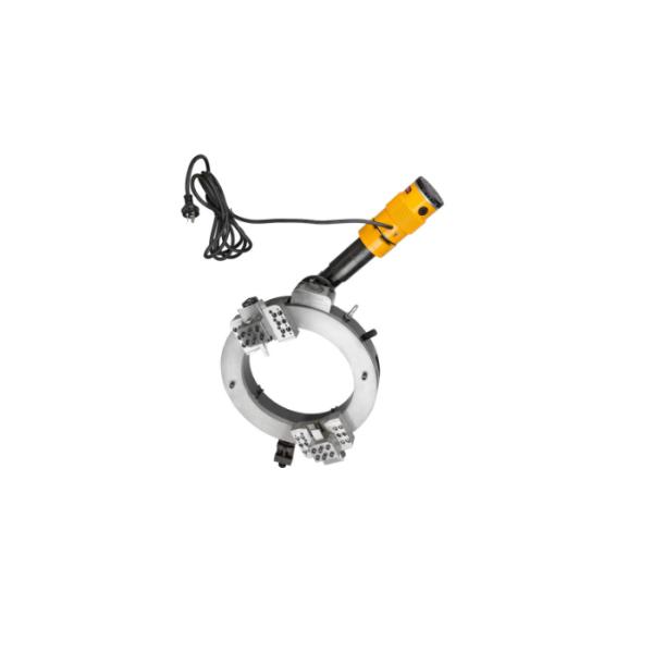 Od - Mounted Clamshell Cold Cutting Chamfering Machine Electric Operation Type