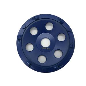 Marble / Granite Diamond Cup Grinding Disc , PCD Cup Grinding Wheel