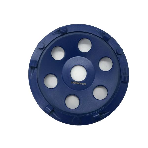 Cheap Marble / Granite Diamond Cup Grinding Disc , PCD Cup Grinding Wheel for sale