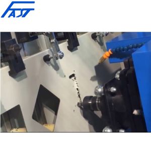 Jinan FASTCNC Electrical Cabinets Front Panel Steel Cabinet Drilling Milling