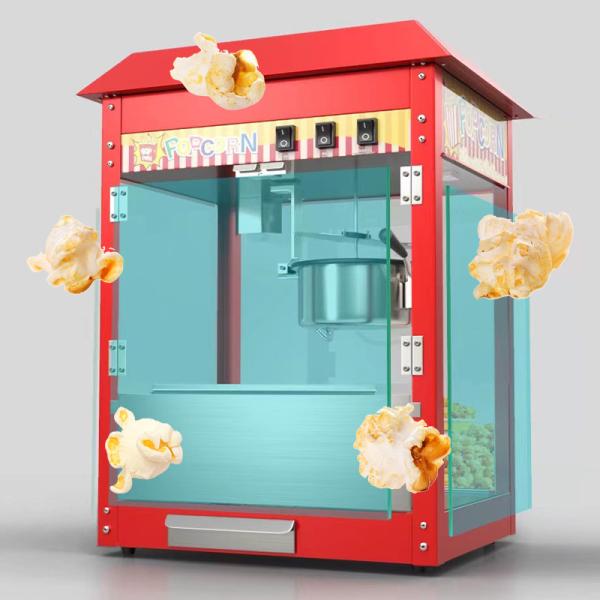 Cheap Gas Electromagnetic Snack Food Machinery Automatic Popcorn Production for sale