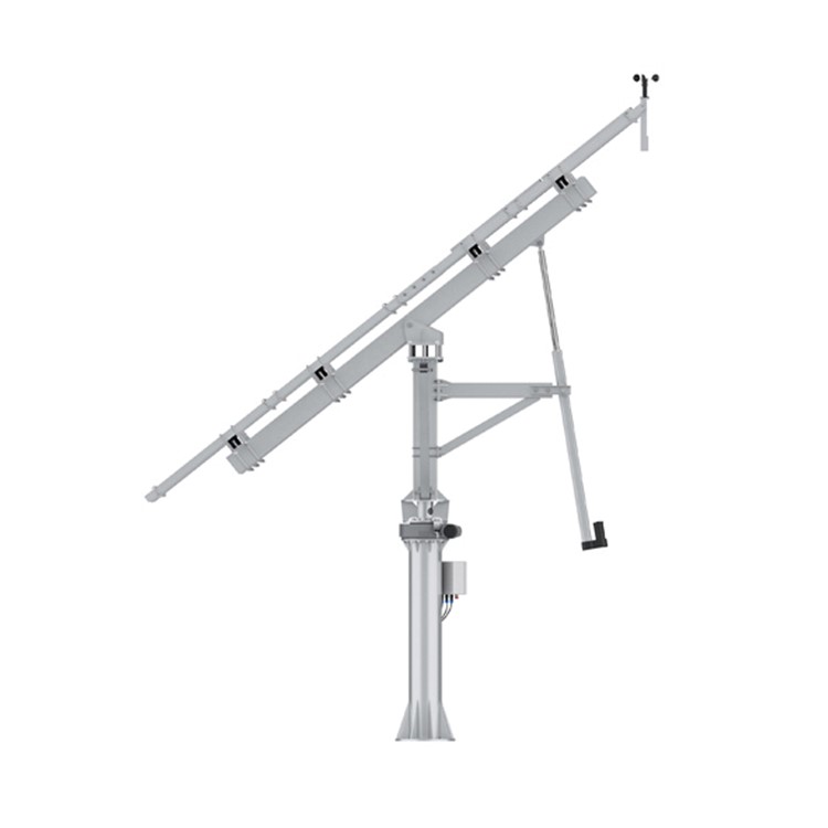 5Kw 2 Axis Tracker Solar Panel Mounting Brackets Ground Mounting Astro Controller