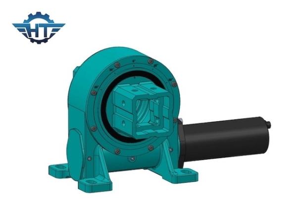 Cheap Single Axis Small Solar Slew Drive Gearbox For 24VDC Drived PV Auto Tracking System for sale