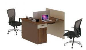 Best modern melamine 2 seater wood office workstaion table office furniture wholesale