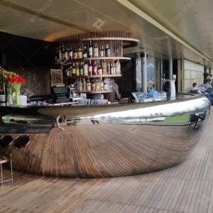 Best Commissioned Stainless Steel Bar Counter Sculpture In The National Gallery, Singapore wholesale