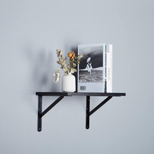 4-6mm Thickness Supporting Fixed Shelves Hidden Floating Wall Shelf Mounting Bracket
