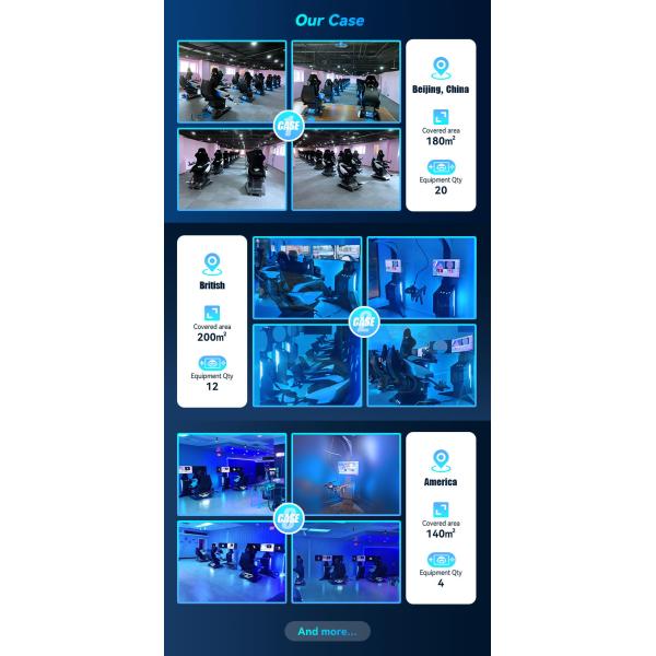 YHY Ultimate Crossing 2 Vr Virtual Reality Simulator Motion Chair 360 Degree Rotating Vr Simulator For Sale