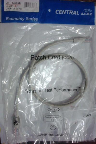 Cheap UTP CAT5E(Patch Cord) for sale