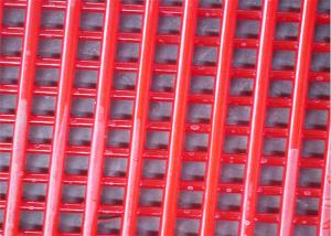 Best Steel Wire Rope Core Polyurethane Mesh Self Cleaning Polyurethane Screen Mesh wholesale