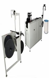 Nylon Coated Double Loop Spiral Forming Machine 400-650 Loops / Minute
