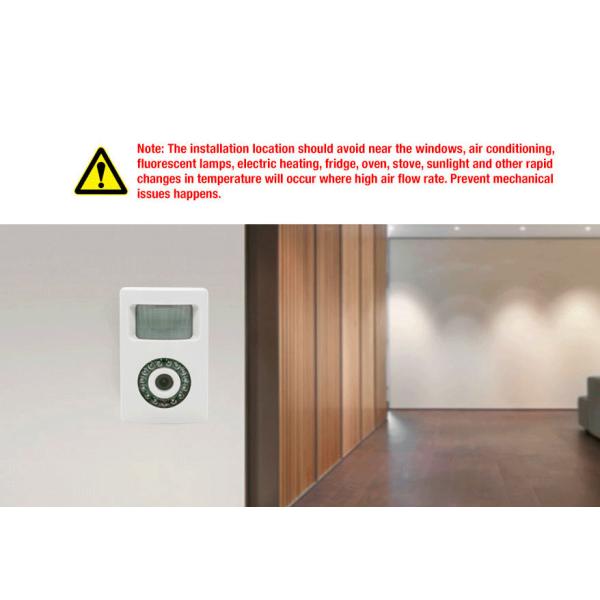 Smart Wireless PIR Motion Sensor Video Recorder with F1.6 aperture CX801