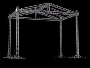 Best Customized Concert Aluminum Stage Truss Corrosion Prevention For Exhibition wholesale