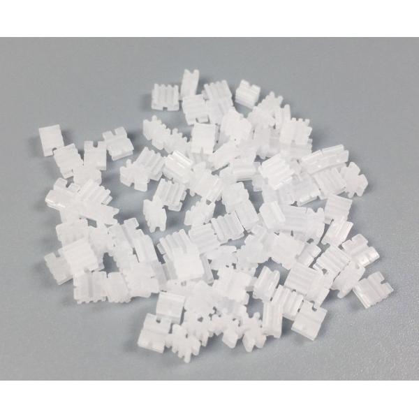 Customized Ceramic Dental Braces With Comfortable Arc Shape Smooth Schemes